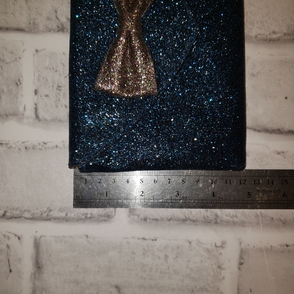 Anthropologie Miss Albright Glitter Envelope Clutch - Picture 8 of 9